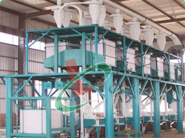 自動(dòng)日產(chǎn)100噸面粉加工設(shè)備生產(chǎn)產(chǎn)線(xiàn)的工藝設(shè)計(jì)